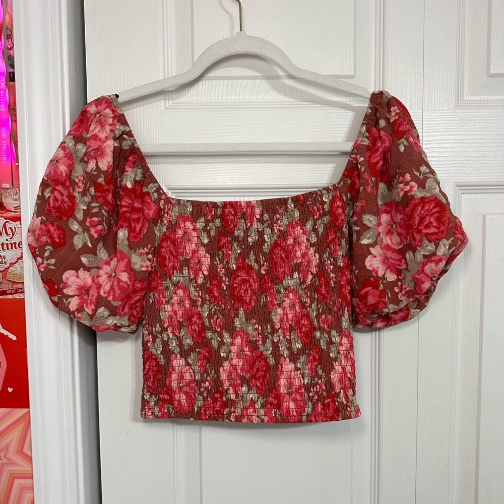 Floral Forever 21 Top